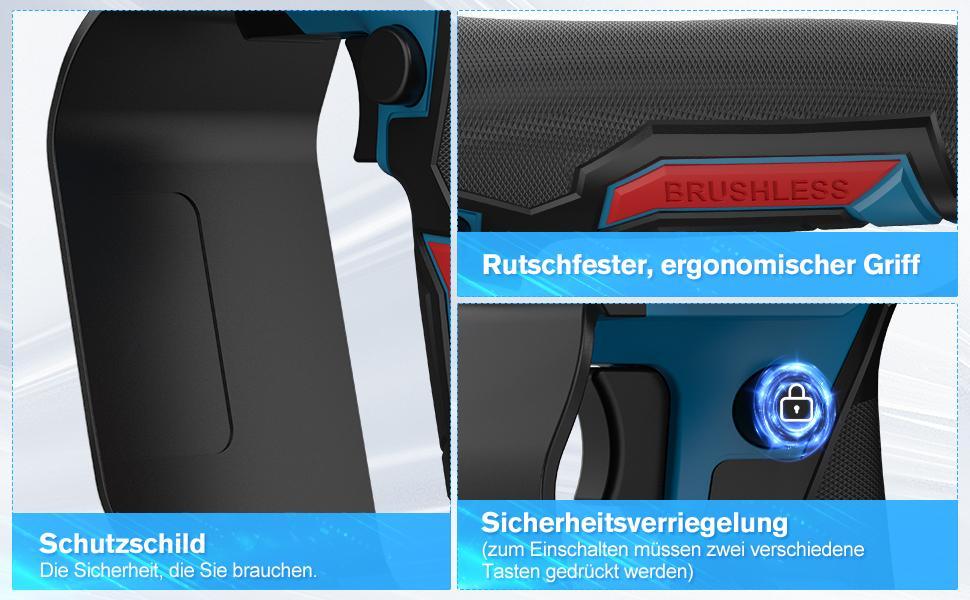 8 Inch Portable Electric Mini Chainsaw Wood Cutting for Makita 21V Battery, 16.4FT/S​​ Super Handheld Chainsaw with Automatic Oiler, Lightweight Handheld Chainsaw for Branches, Trees Pruning