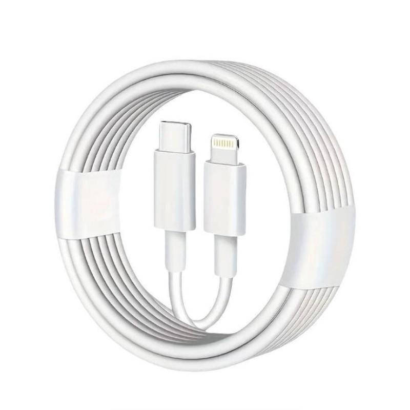 C to Lightning Cable, 1m Type-C Charging Cable, compatible with iPhone 15/14/13/12/11 Pro Max/X/XR/XS/7/8 Plus for fast charging, USB-C data syncing and charging, durable design, suitable for everyday use Smartphone