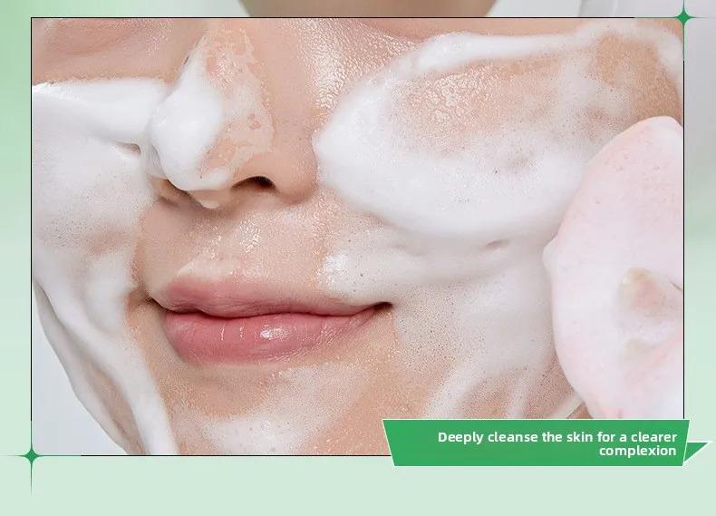 Facial Cleansing Sponge, Reusable Exfoliating Puff & Mask Applicator, Deep Pore Cleanse Face Wash Tool