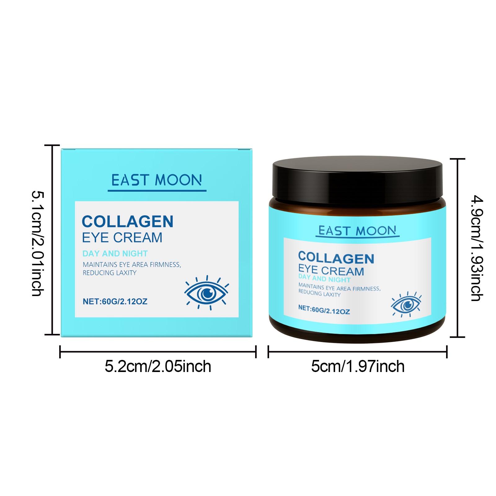 East Moon Men's Collagen Eye Cream, Gentle Care for Eye Area, Moisturizing and Easy Absorption, Hydrating Eye Cream for Men