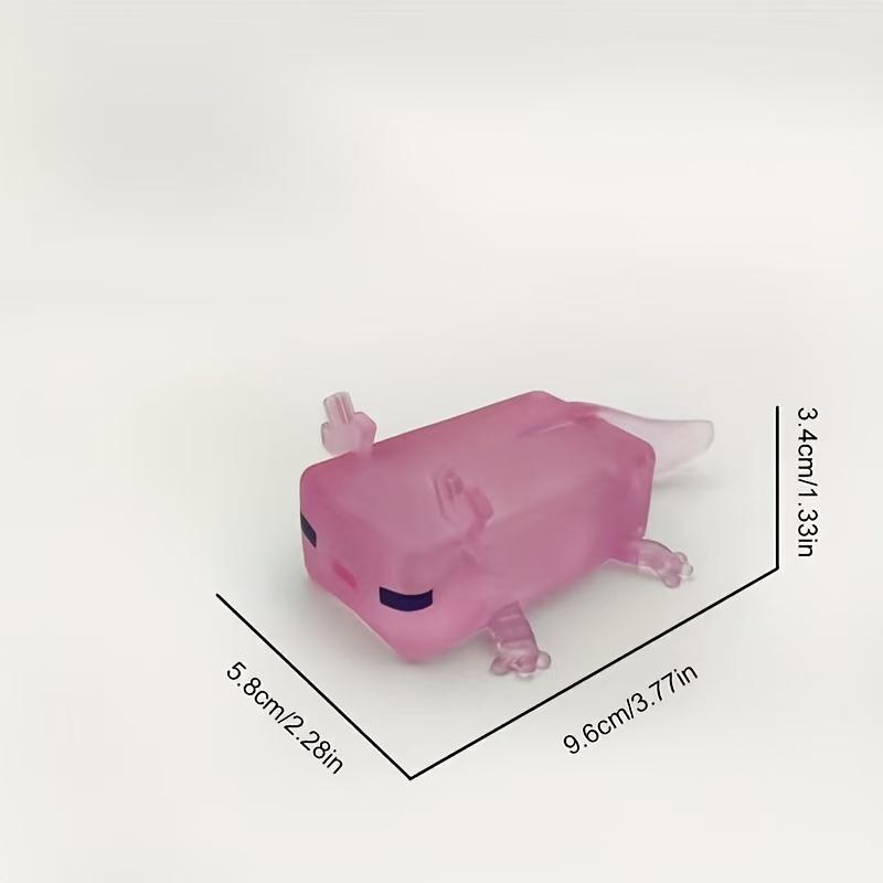 1pcs/2pcs American Axolotl Pinching Music Salamander Pinching Cute Salamander Squeezing Toy, Soft Kawaii Pinching Music Toy-soft and Squeezable, Popular Party Gift Supplies, Kawaii Squishies