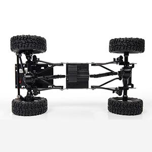 ARRIS 1/16 RC Rock Crawler 4x4 Off Road Truck  All Terrain RC Pickup for Adults (RTR, White)