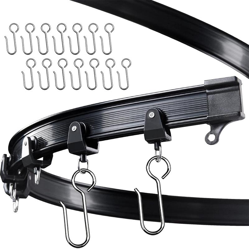 1pc Flexible Bendable Ceiling Curtain Track, Ceiling Mount for Curtain Rail with Track Curtain System, Room Divider, Ceiling Curtain Rod, RV Ceiling Track for Curtains, Curtain Rod Holders 1pc Flexible Bendable Ceiling Curtain Track, Ceiling Mount for Curtain Rail with Track Curtain System, Room Divider, Ceiling Curtain Rod, RV Ceiling Track for Curtains, Curtain Rod Holders