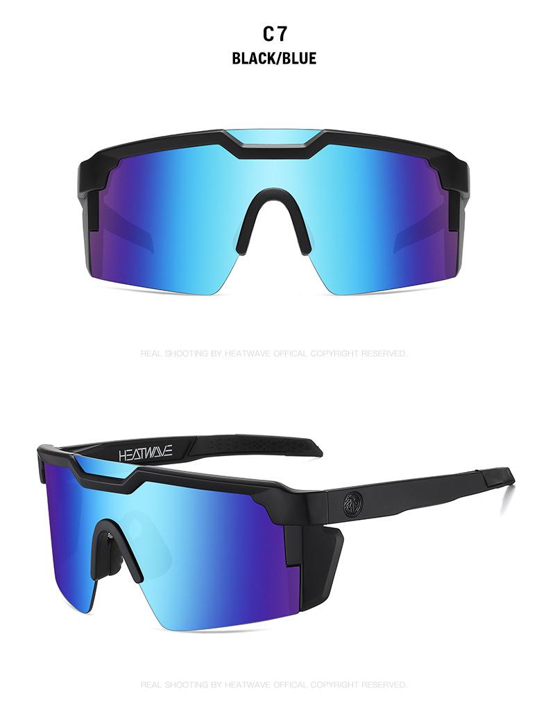 High‑Quality Real Coating Cycling Goggles, UV400 Outdoor Sports Sunglasses, Windproof Anti‑Glare Sports Glasses for Men Women