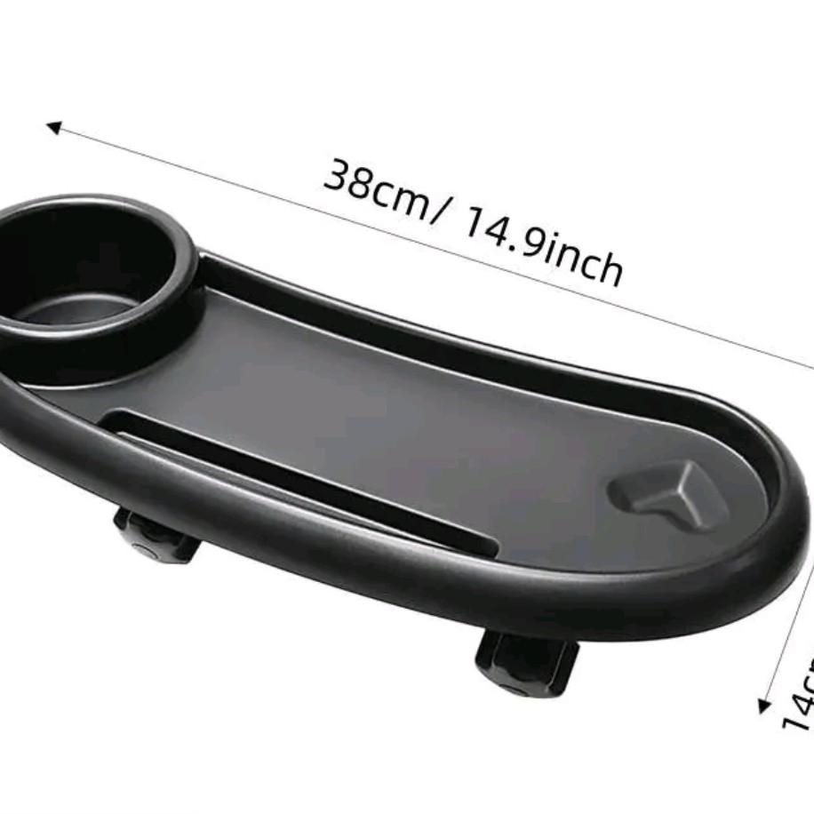 Three-In-One Baby Stroller Tray, Cup Holder, Detachable Snack Tray, Universal Newborn Stroller Accessories, Essential Baby Gear, Snack Tray For Stroller