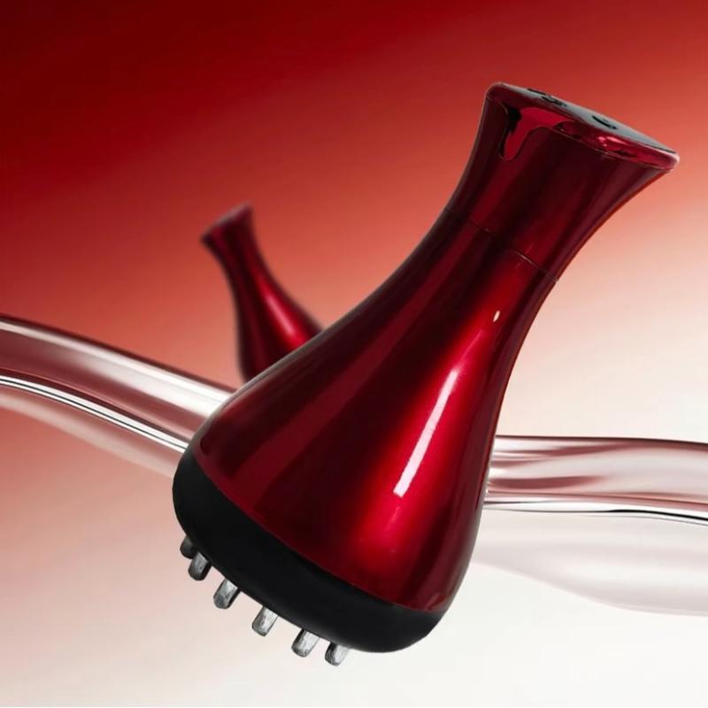 [Renhui] lymphatic  brushElectric Meridian Massager - Full Body Abdomen, Leg, Back and Shoulder Massage, USB Charging TPE Muscle Soothing, Portable Blood Circulation Assistance, Holiday Gifts for Parents, Home Fitness Tools