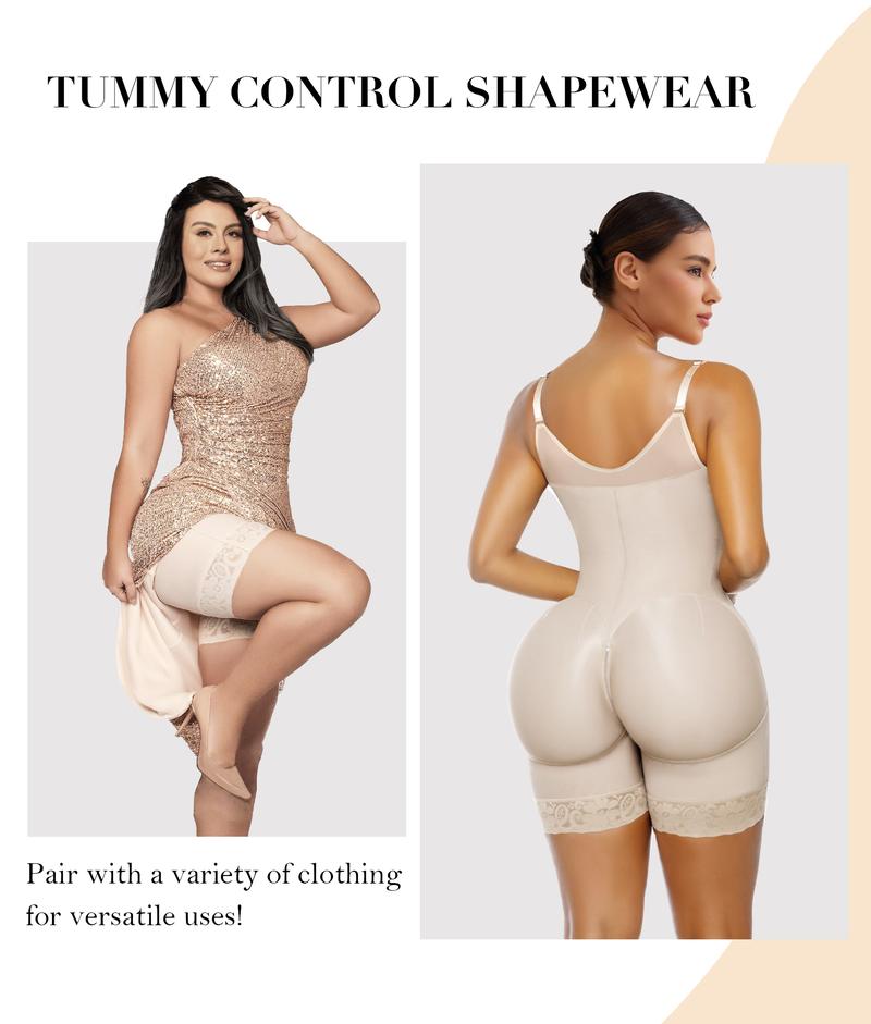 YIANNA Fajas Colombianas shapewear for Women Tummy Control Butt Lifter Shaper with Zipper Crotch detachable shoulder strap YIANNA Fajas Colombianas shapewear for Women Tummy Control Butt Lifter Shaper with Zipper Crotch detachable shoulder strap
