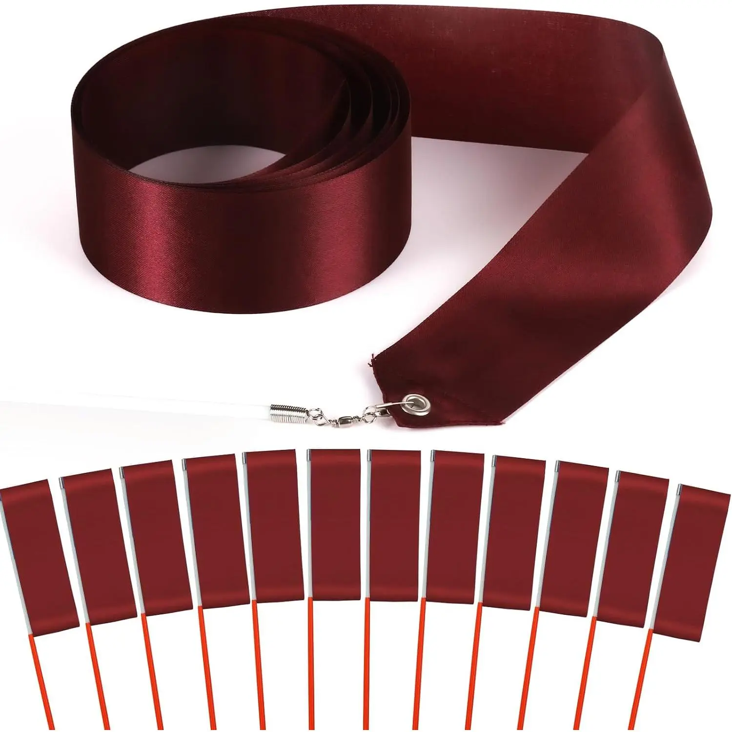 Burgundy 12PCS