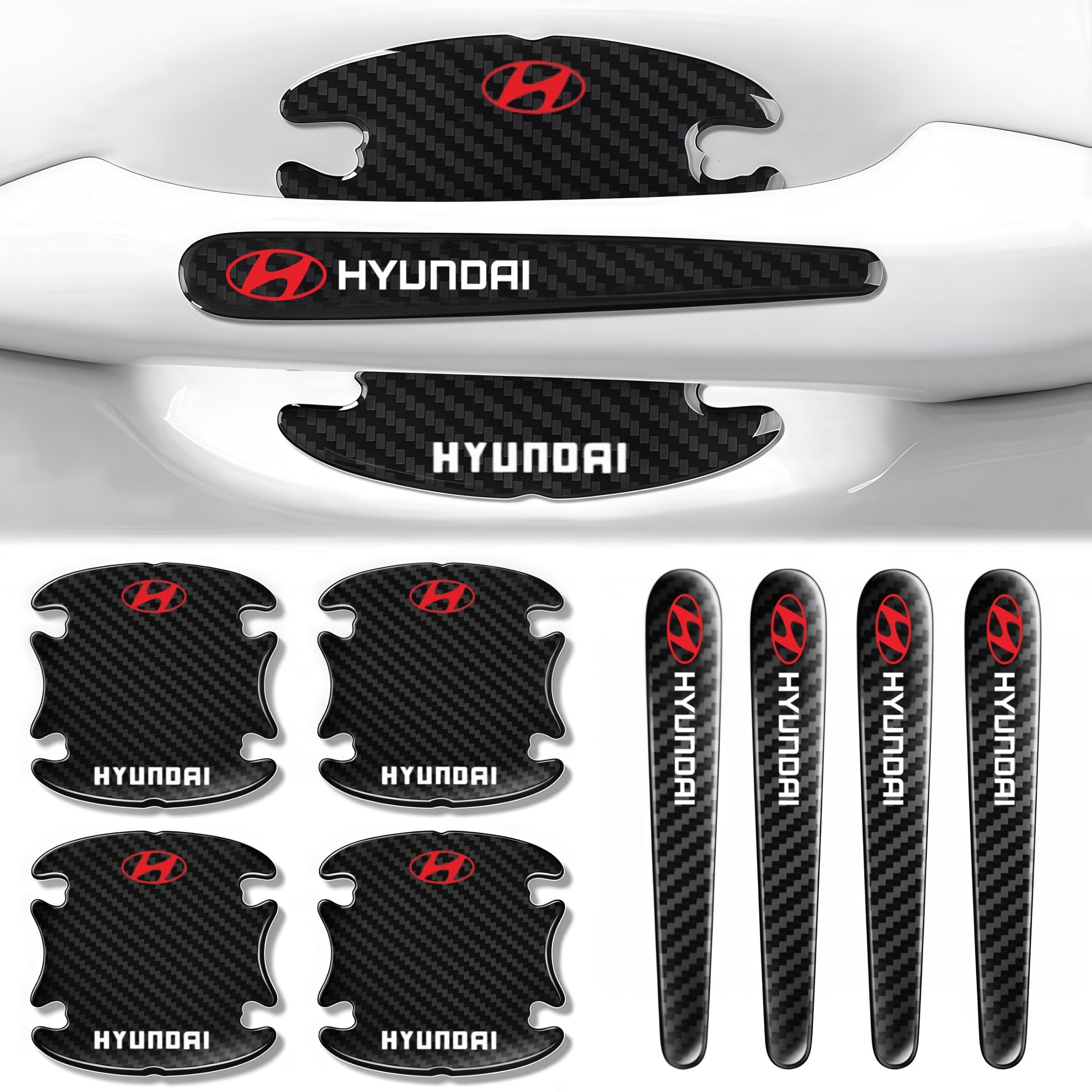 Car Door Handle Protector, Anti-Scratch Gel Strip, Suitable for All Hyundai Models, Car Decoration Accessory, Durable and Stylish