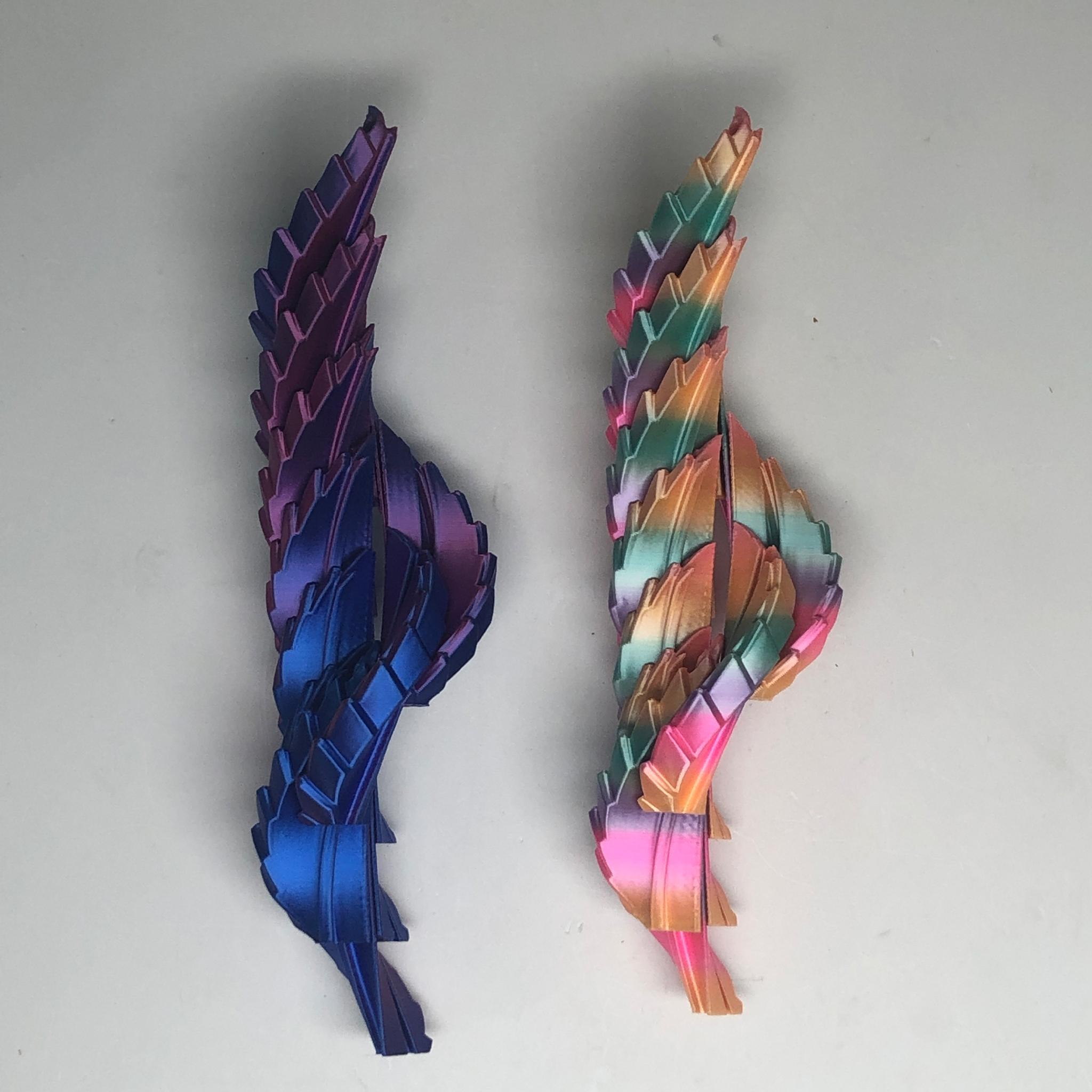 Stress Relief Creative Rotating Dragon Egg, 3D Printed Spiral Egg, Fashionable Creative Toy, Unique Gift, Blue and Colorful Options