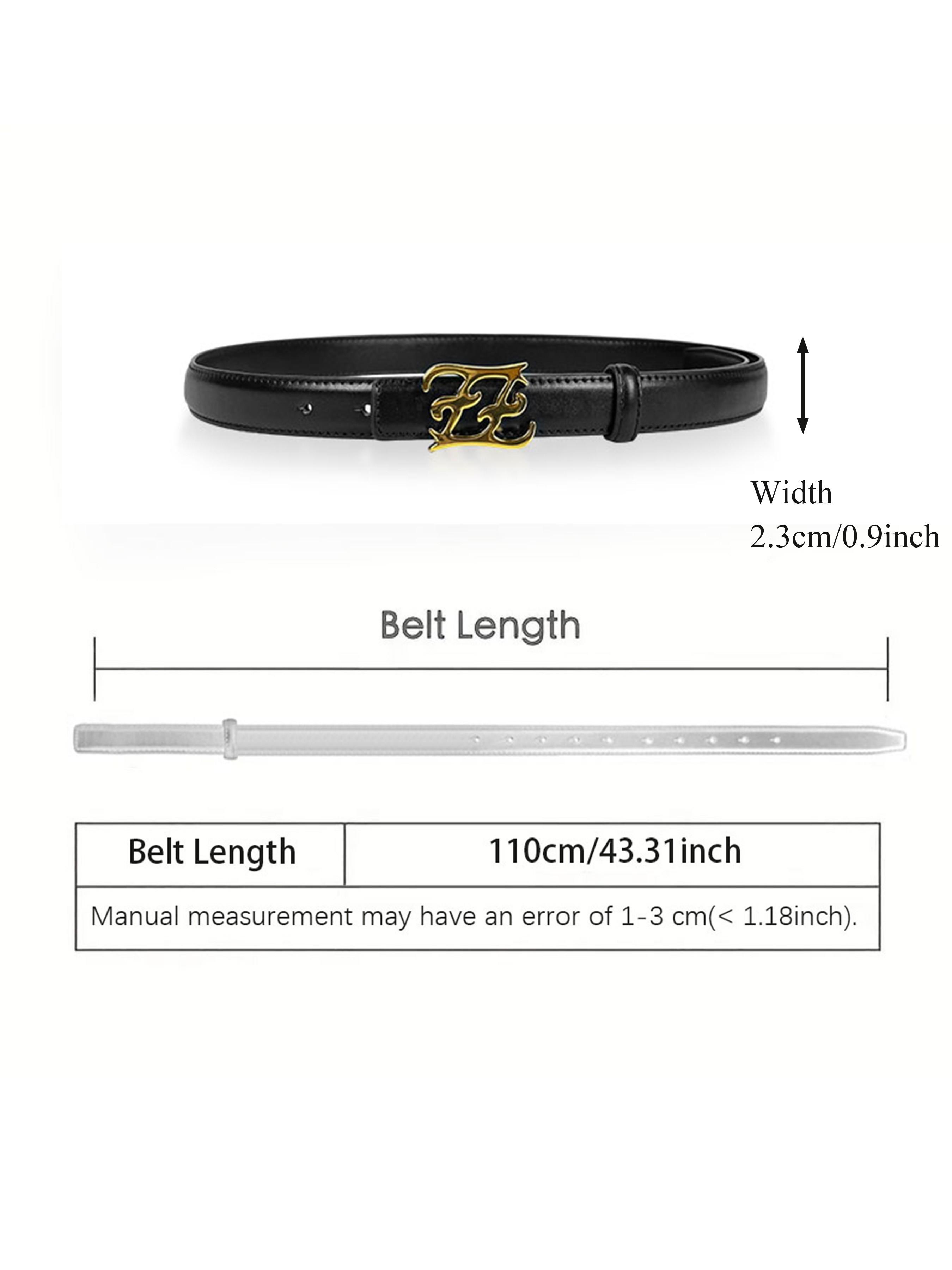 Women's Minimalist Elegant Belt, Geometric Pattern, PU Material, Available in Multiple Colors, Casual Style, All Seasons