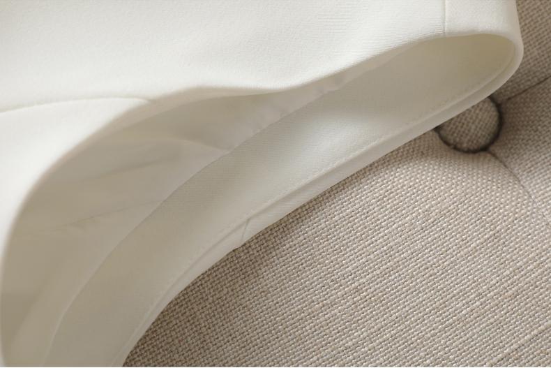 Women's Solid Button Front Pocket V Neck Suit Vest, Elegant Sleeveless Suit Vest for Work Office Business, Ladies Spring & Fall Clothes