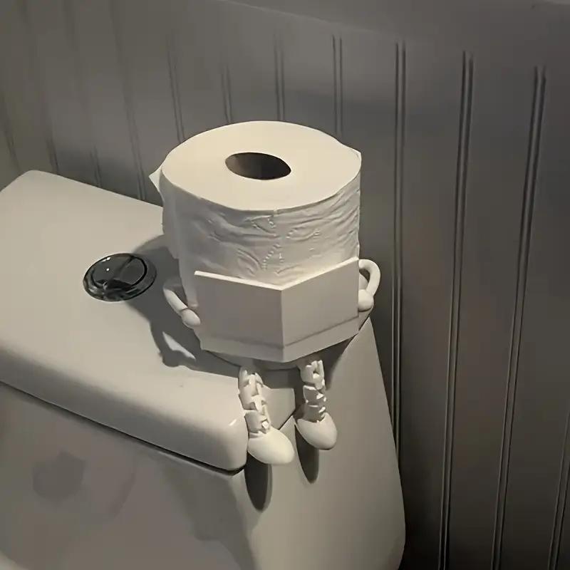 Fun Tissue Holder 🧻🎨 - Toilet Paper Holder, Practical & Artistic Design with Adjustable Joints, Ideal for Office/Home Bathroom/Any Restroom, Black Friday Deal: Perfect Christmas/New Year Gift