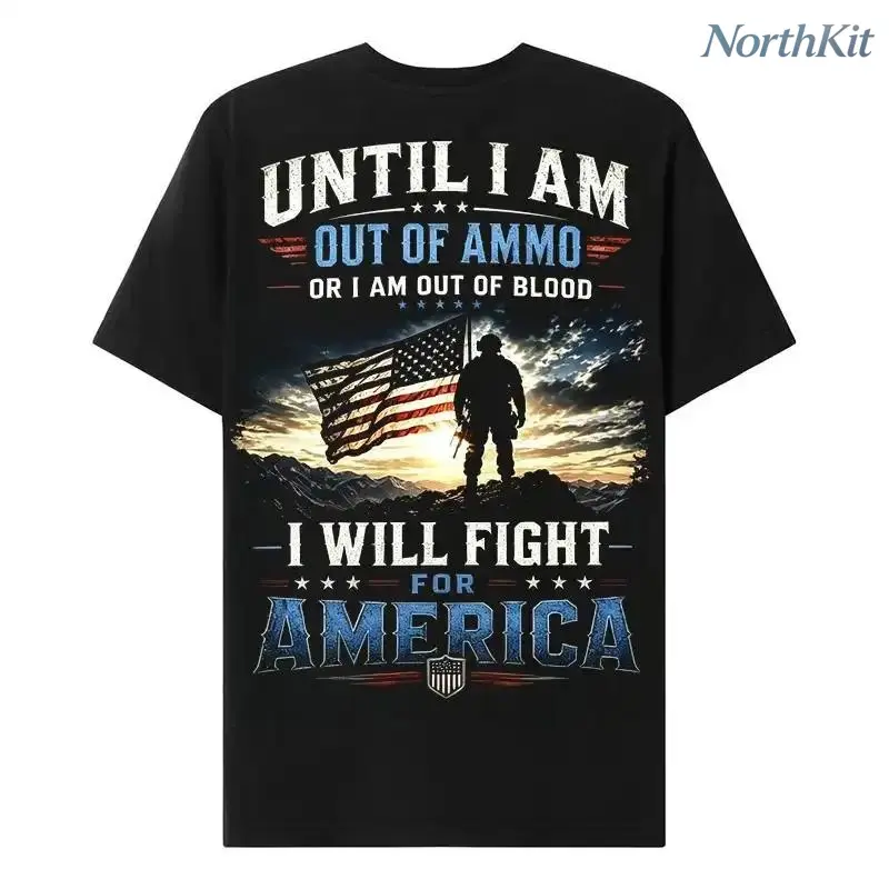 Chaosmoda Generation X Until I Am Out Of Ammo Custom Year Skull T-shirt Breathable Tshirt fabric
