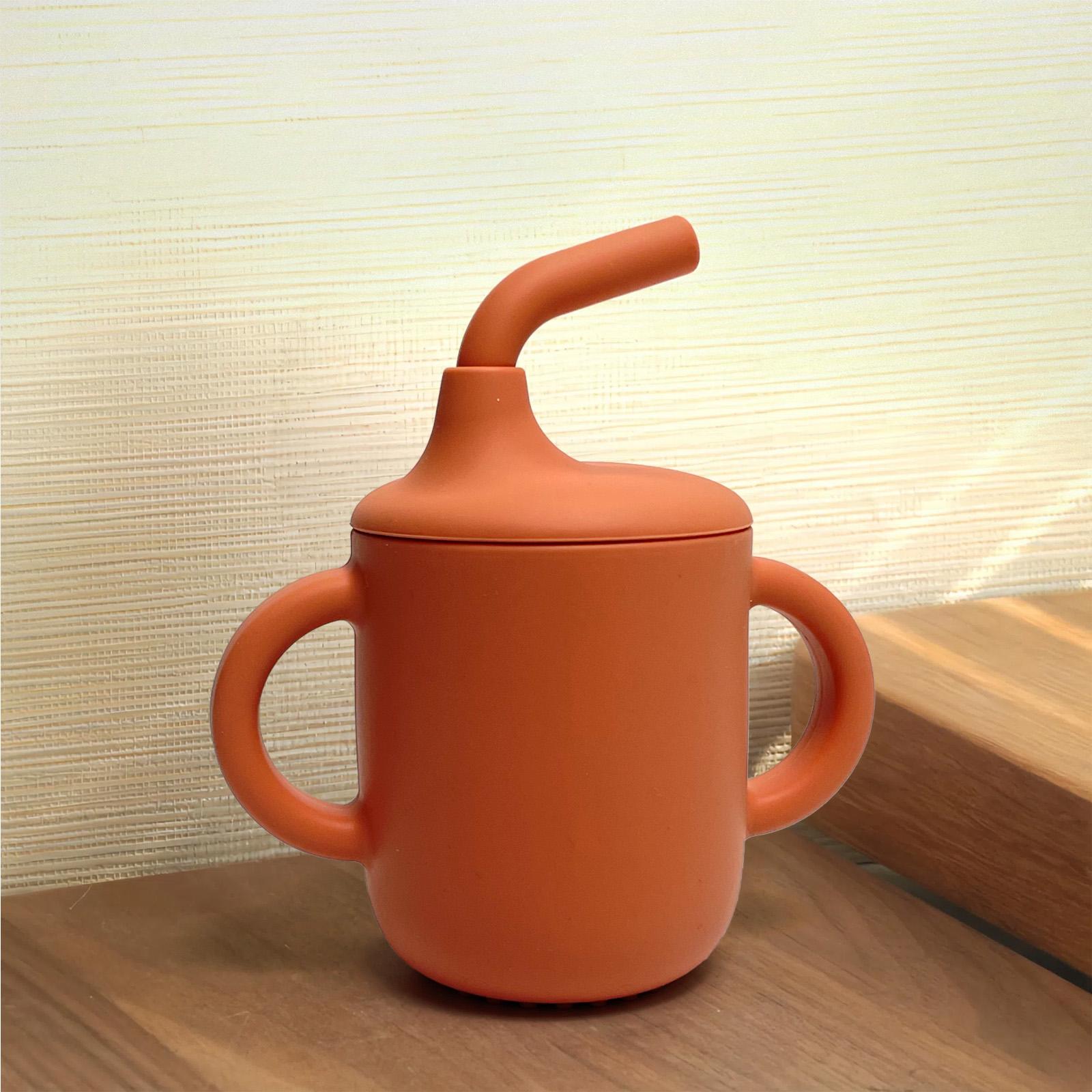 Tiny Silicone Drinking Training Cup with Soft Grip Handle Straw Spill-Proof Lid & Straw Reusable Cup for Baby & Toddler - Easy-Clean Design, Safe for Sippy Cup Transition Motor Skills Development Sippy Cup Easy Clean Baby Feeding Toddlers Drinking Tiny Silicone Drinking Training Cup with Soft Grip Handle Straw Spill-Proof Lid & Straw Reusable Cup for Baby & Toddler - Easy-Clean Design, Safe for Sippy Cup Transition Motor Skills Development Sippy Cup Easy Clean Baby Feeding Toddlers Drinking