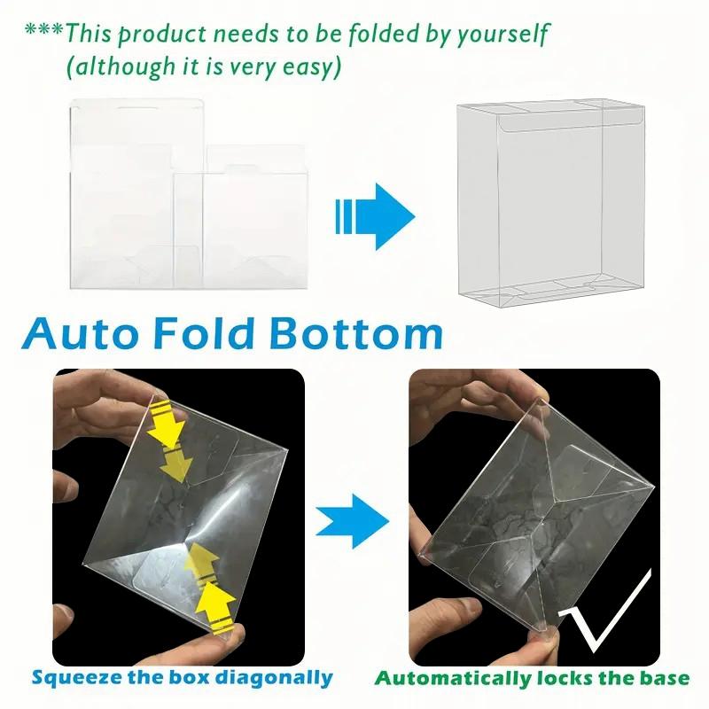 Pet Plastic Etb Protective Case for Elite Training Box, Durable Rectangular Desktop Storage Box, Scratch-Resistant & Shockproof Design, Clear Storage Box