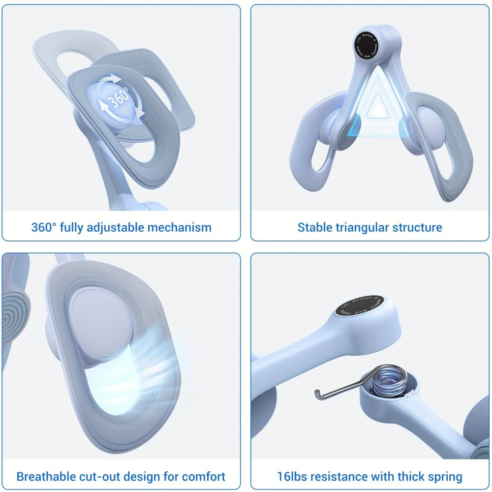 Kegel Exerciser for Women - Postpartum Pelvic Floor Muscle Trainer & Inner Thigh Exerciser. Home Leg Slimming Workout Equipment & Body Sculpting Artifact