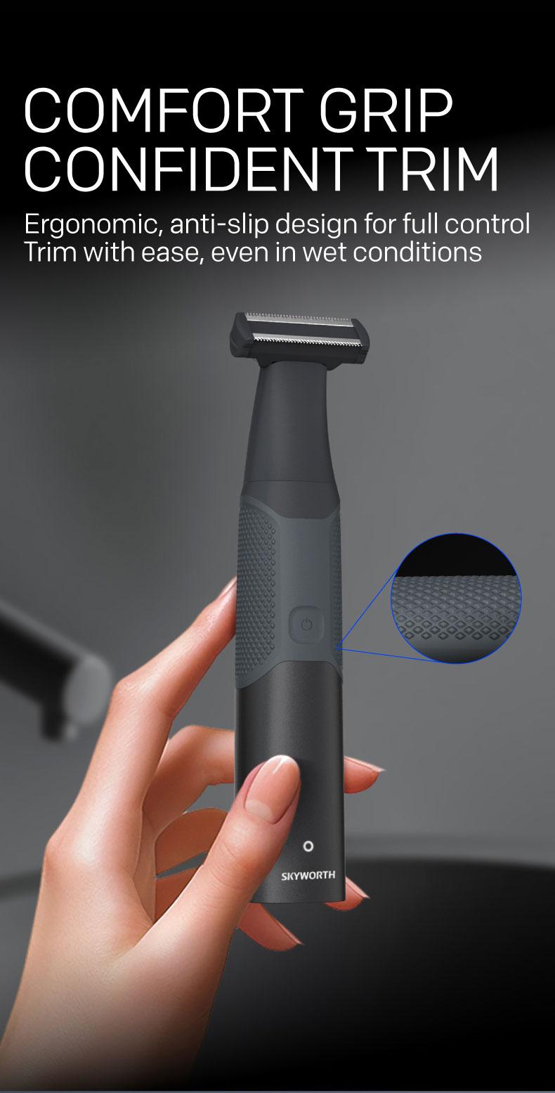 Skyworth T-blade Trimmer, Precise trimming, Waterproof & USB Rechargeable, Long Lasting for Travel & Daily Use, 2025 New Beard Shaver