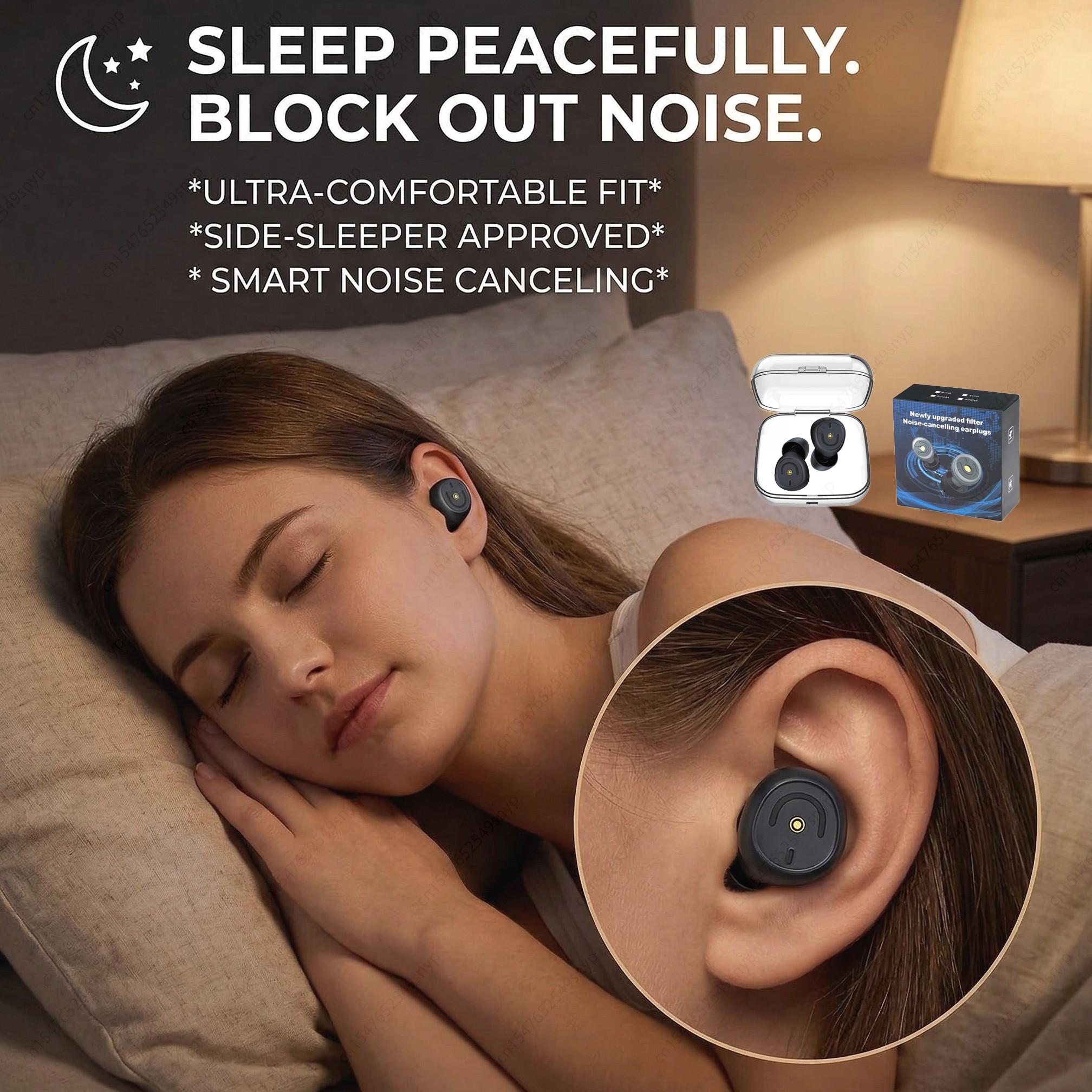 Silicone Ear Plugs for Swimming & Travel, Reusable Adjustable Earplugs for Sleeping, Noise Cancelling for Concerts, Festivals, Work, Focus