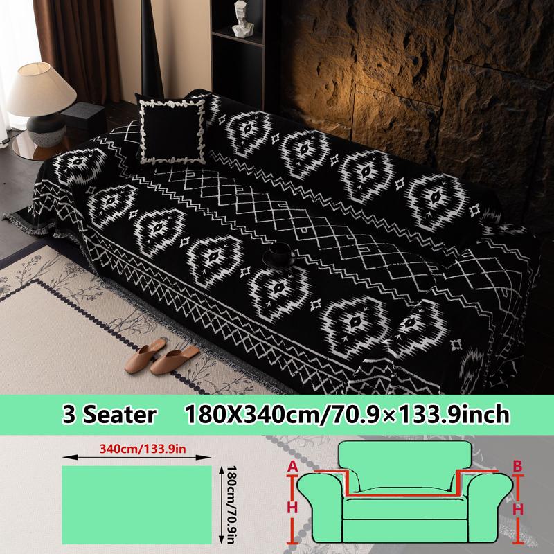 European Style Thickened Chenille Sofa Cover Blanket, Couch Covers, Warm Design, Multiple Colors & Sizes Available, Perfect for Living Room Decor