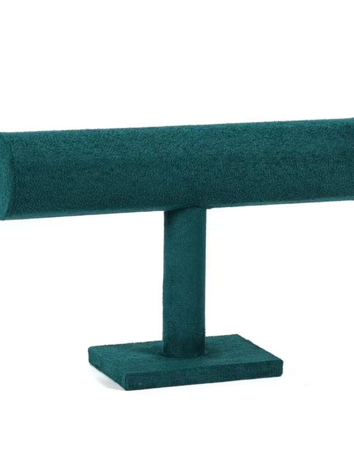 1pc Velvet Single Layer Three-Tier Bracelet Stand, Jewelry Display Rack, Watch Wristband Hairband Organizer, Jewelry Props Showcase