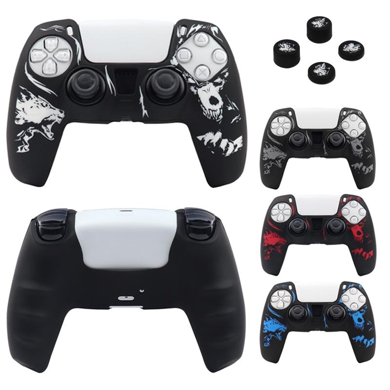 Soft Protective Silicon Control Cover For PS5 Controller Skin Case Gamepad Joystick Games Accessories Covers