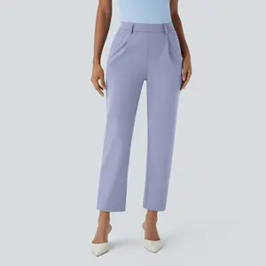 Halara High Waisted Pocket Ankle Length Tapered Work Pants