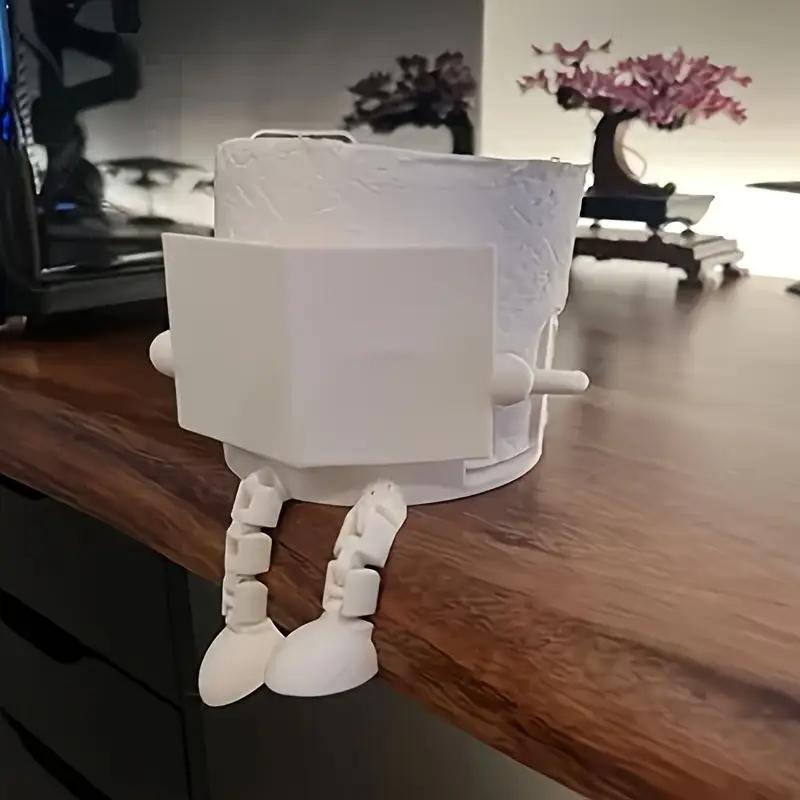 Fun Tissue Holder 🧻🎨 - Toilet Paper Holder, Practical & Artistic Design with Adjustable Joints, Ideal for Office/Home Bathroom/Any Restroom, Black Friday Deal: Perfect Christmas/New Year Gift