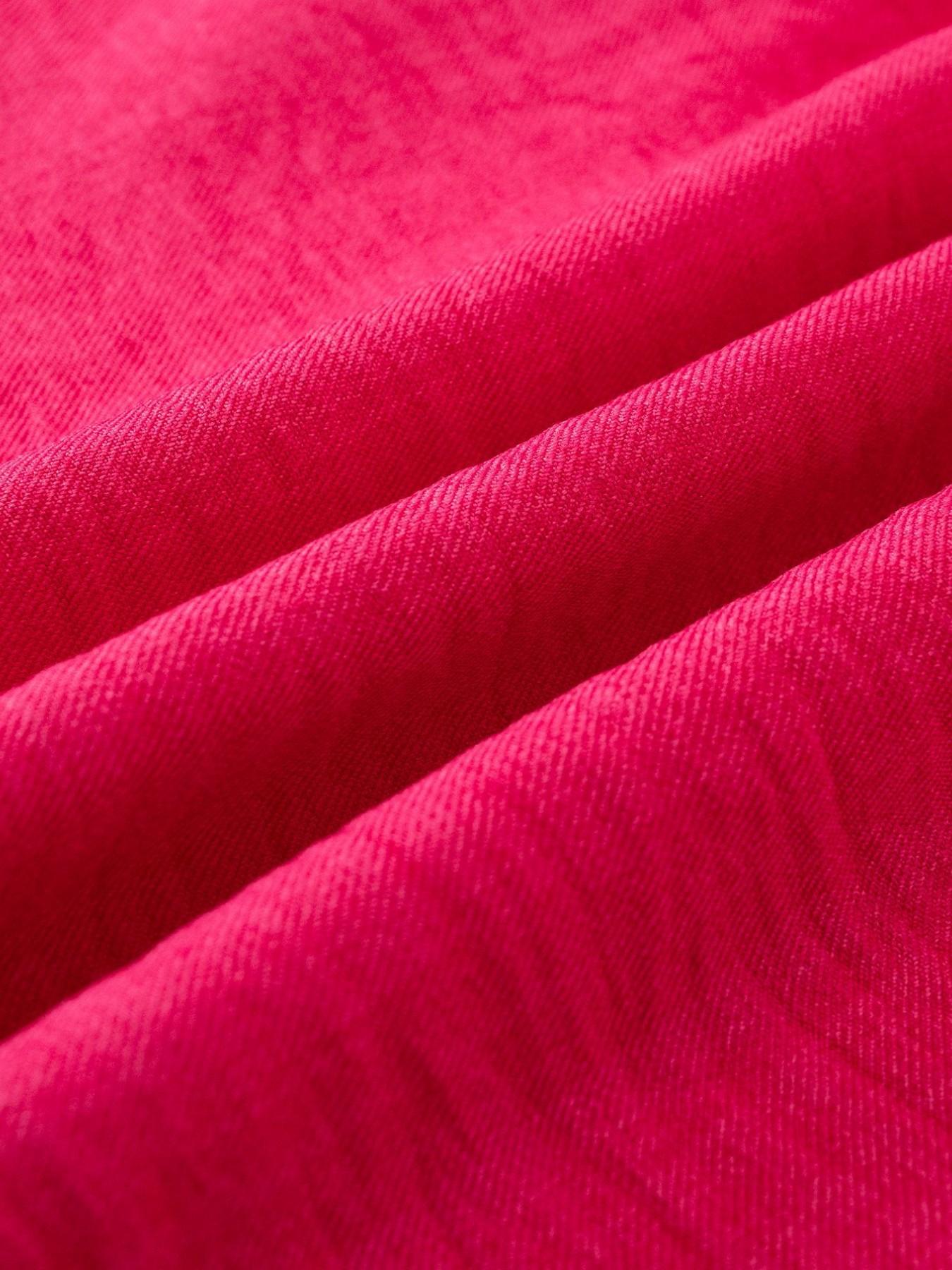 Girls' Summer Sleeveless Dress, Front Embellished with Large Butterfly Knot, Thin Shoulder Straps Design, Sweet Fresh Style, Suitable for Ages 3-8