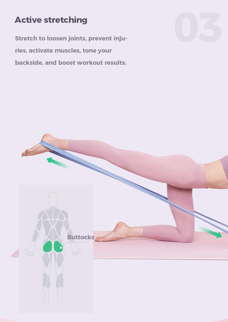 KEEP  Resistance Band, Professional Resistance Bands, Elastic Band, Work Out Bands, Stretch Bands for Working Out Women or Men, Exercise Bands Set for Physical Therapy, Yoga, Pilates