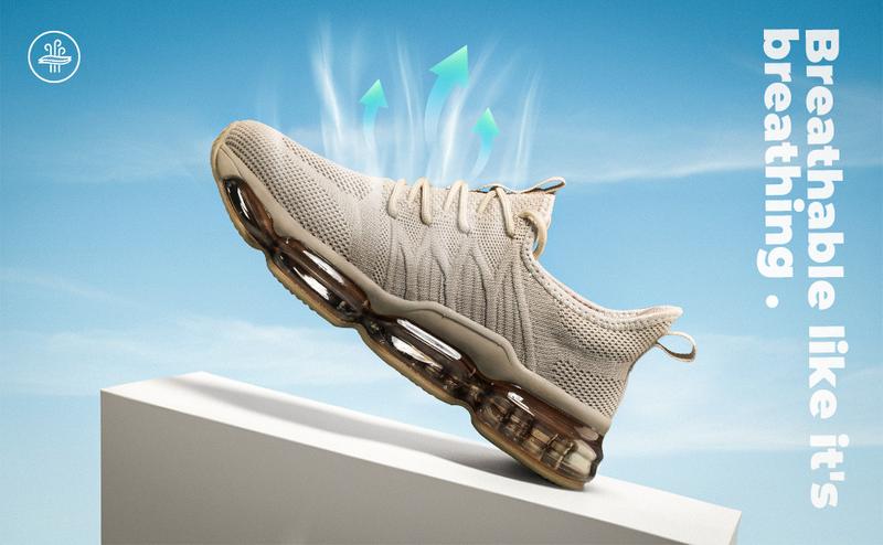 Mens Air Cushion Running Shoes Lightweight Breathable for Treadmill Wear,Cushion Casual Mesh Walking Fashion Sneakers for Daily Wear,Tennis Breathable Sport Gym Fitness Cross Trainers