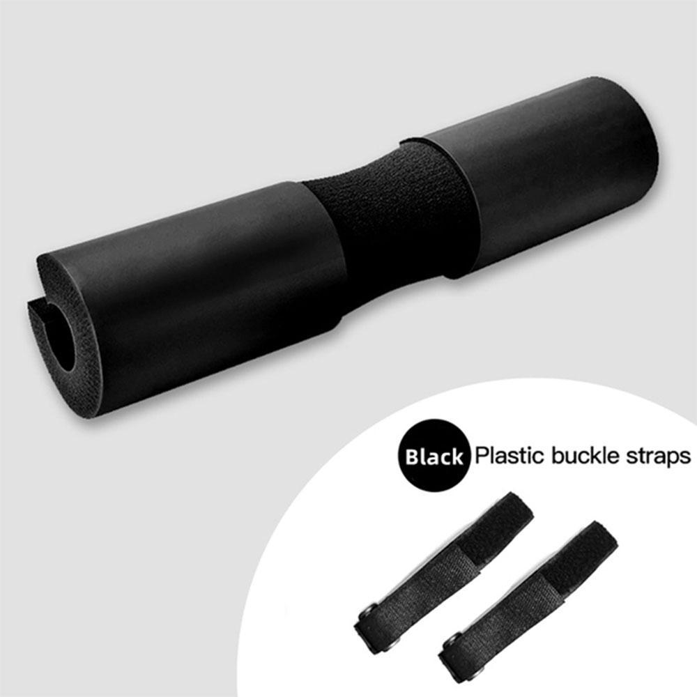 Barbell Shoulder Protector, 1 Count Thick Sponge Barbell Shoulder Pad with Fixing Strap, Fitness Equipment for Home Gym Workout