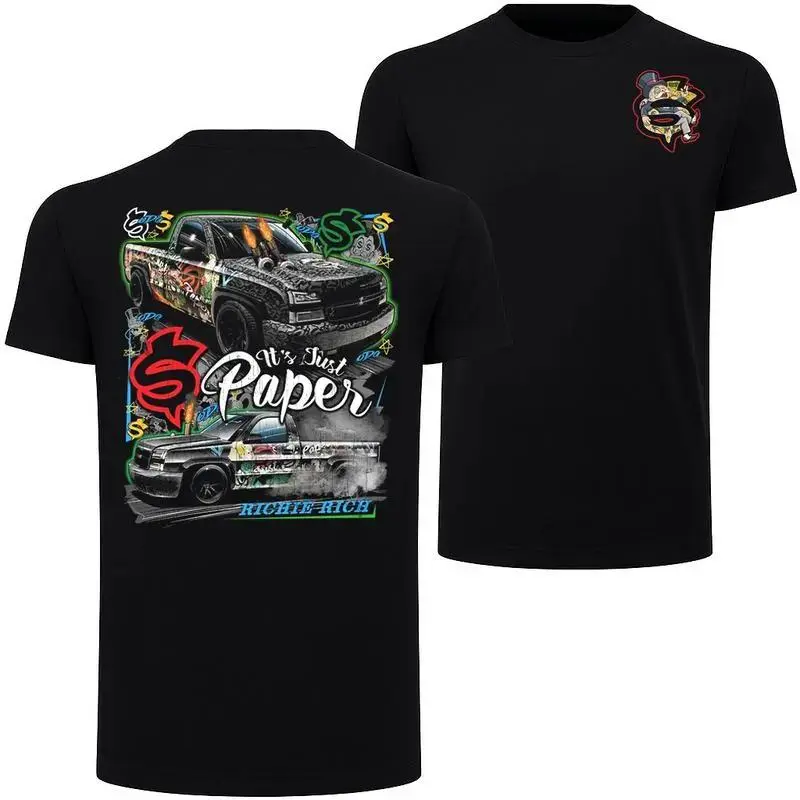 Truck T-Shirt-Ondgas Tee,Car Lover Tee,Full Colour,100% Cotton Unisex Tee Made in USA