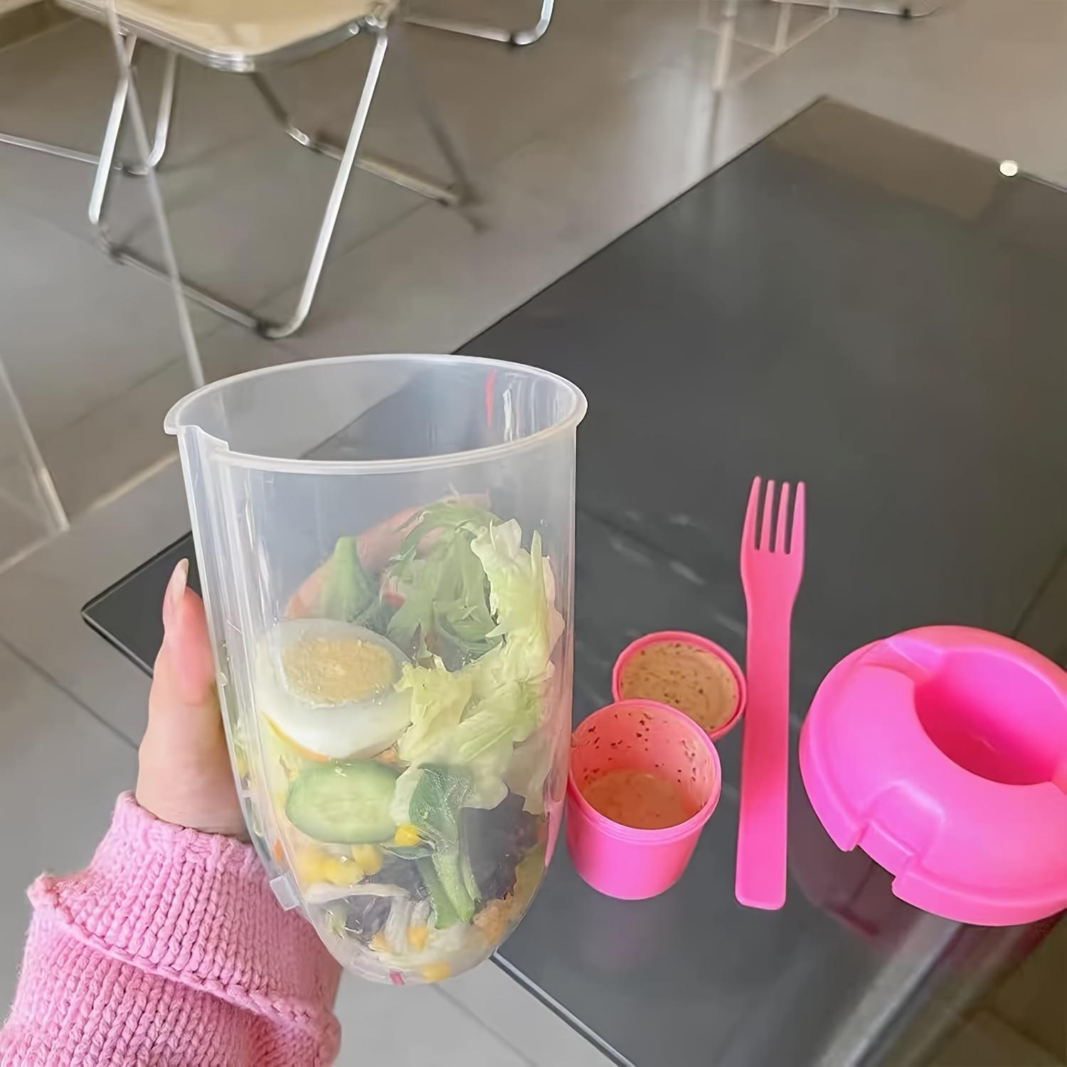 Double Layer Multi - Compartment Lunch Box Set with Lunch Container Cup and Tote Bag for School Office Picnic Food Storage Containers Meal Prep Lunch Box
