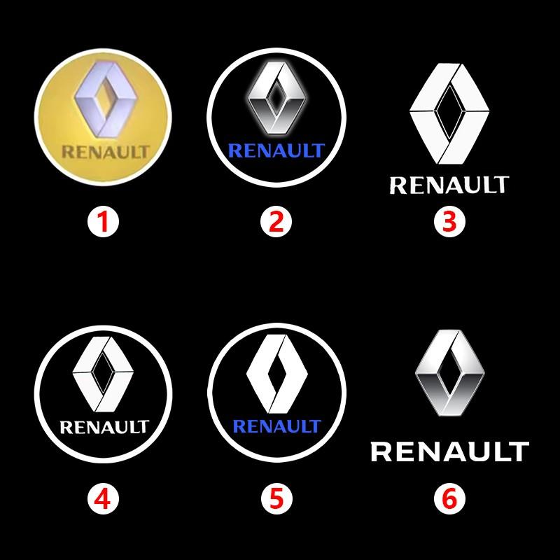 2pcs/4pcs  Renault Car Door Lights, Welcome Projection Lamp, High-Definition Non-Fading, Fits Megane Laguna Latitude Talisman, Car Interior Decor