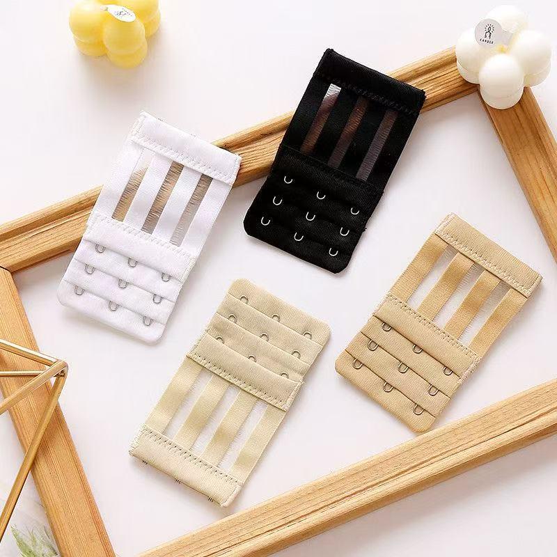 3pcs Fish Thread Extended Bra Hooks, High Elastic Durable, Multi-Position Adjustable Buckle, Stable and Long-Lasting Fastener, Accessories, Adjustable Elastic Strap