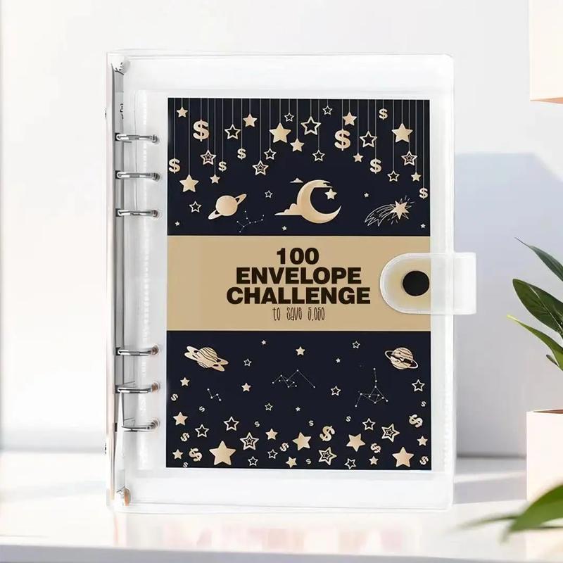 2026 Money-Saving Challenge Binder - Budget Binder with Cash Envelopes, Savings Challenge Planner, Savings Challenge Book for Home & Office - Ideal New Year & Valentine's Day Gift