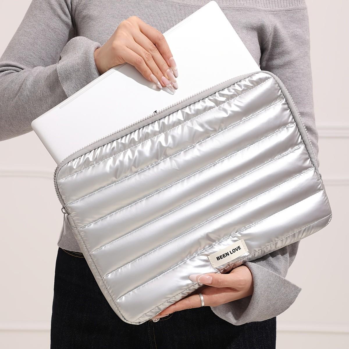 Portable Laptop Bag with Zipper, Shockproof Tablet Protector, Multi-Functional Laptop Briefcase, Lightweight Tablet Case, Ideal for Business Travel, University, Office, Lightweight Computer Bag