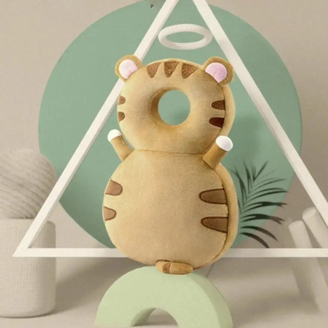 Plush shoulder strap tiger