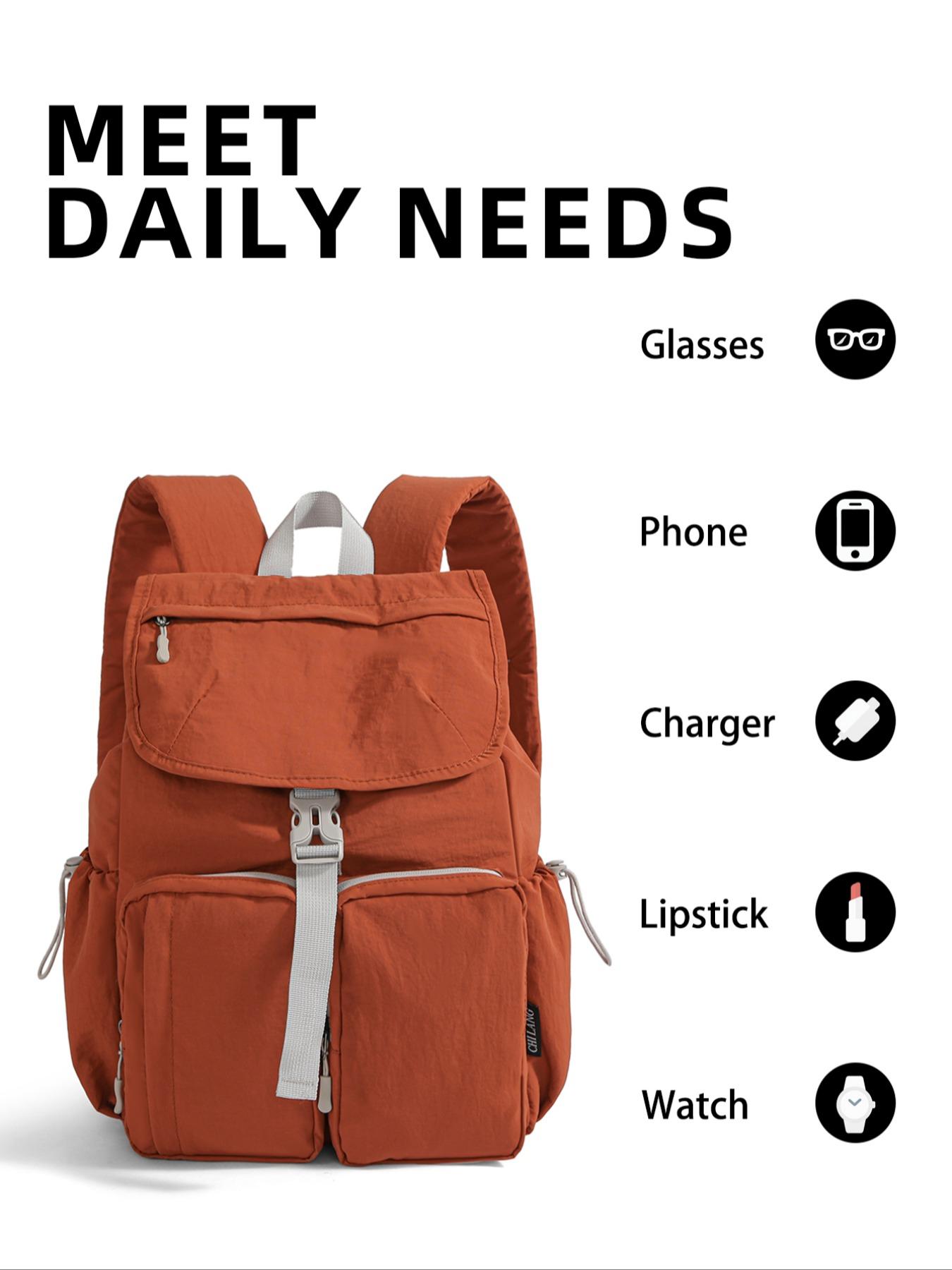 Multifunctional Backpack for Students & Daily Use, Durable Design Ideal for Travel & Outdoor Activities, Fashionable School Bag