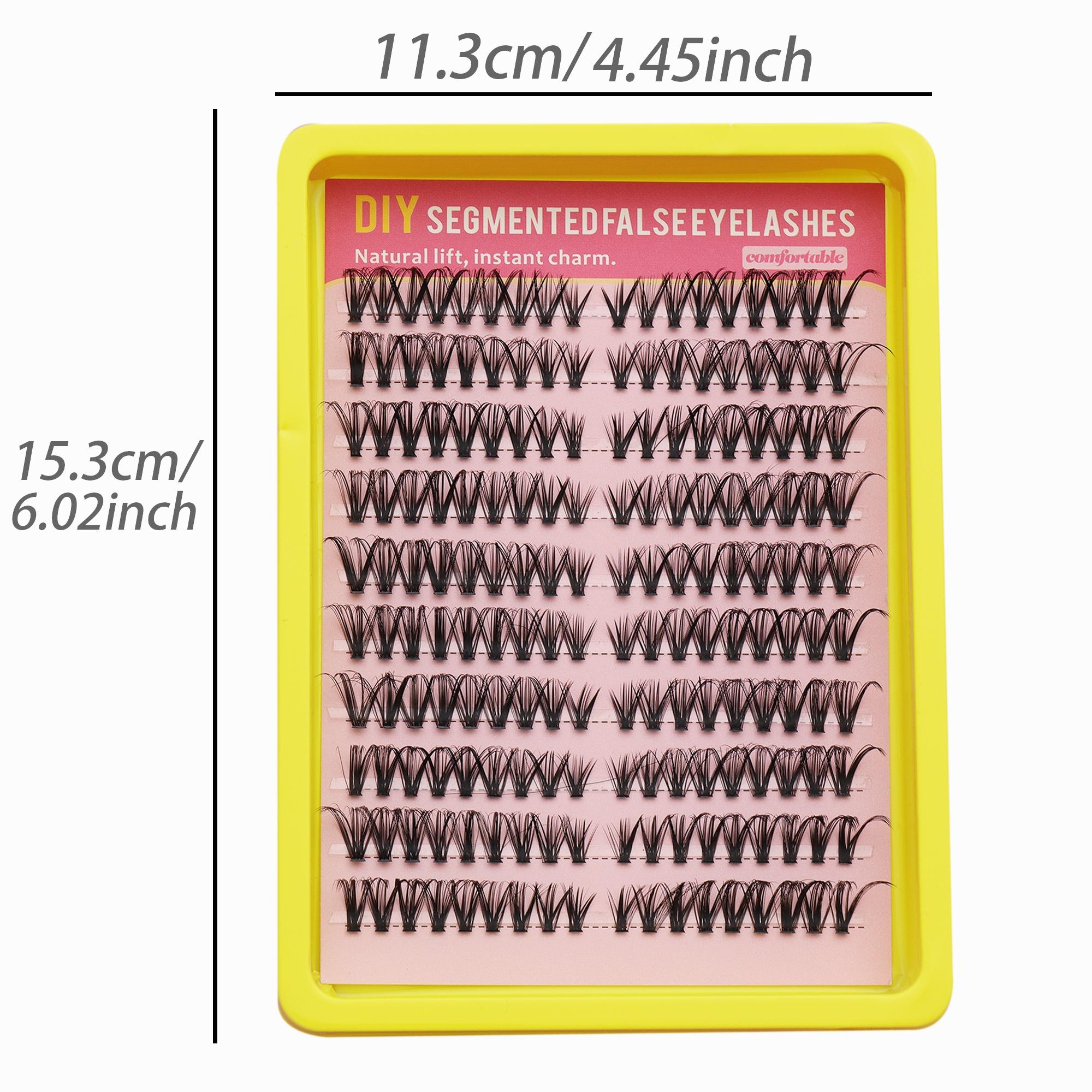 Fox Puppy Series 180 Mixed Length 30D Natural Eyelashes, Comfortable Wear, Waterproof, Durable, Transparent, Non-Irritating Makeup Tool