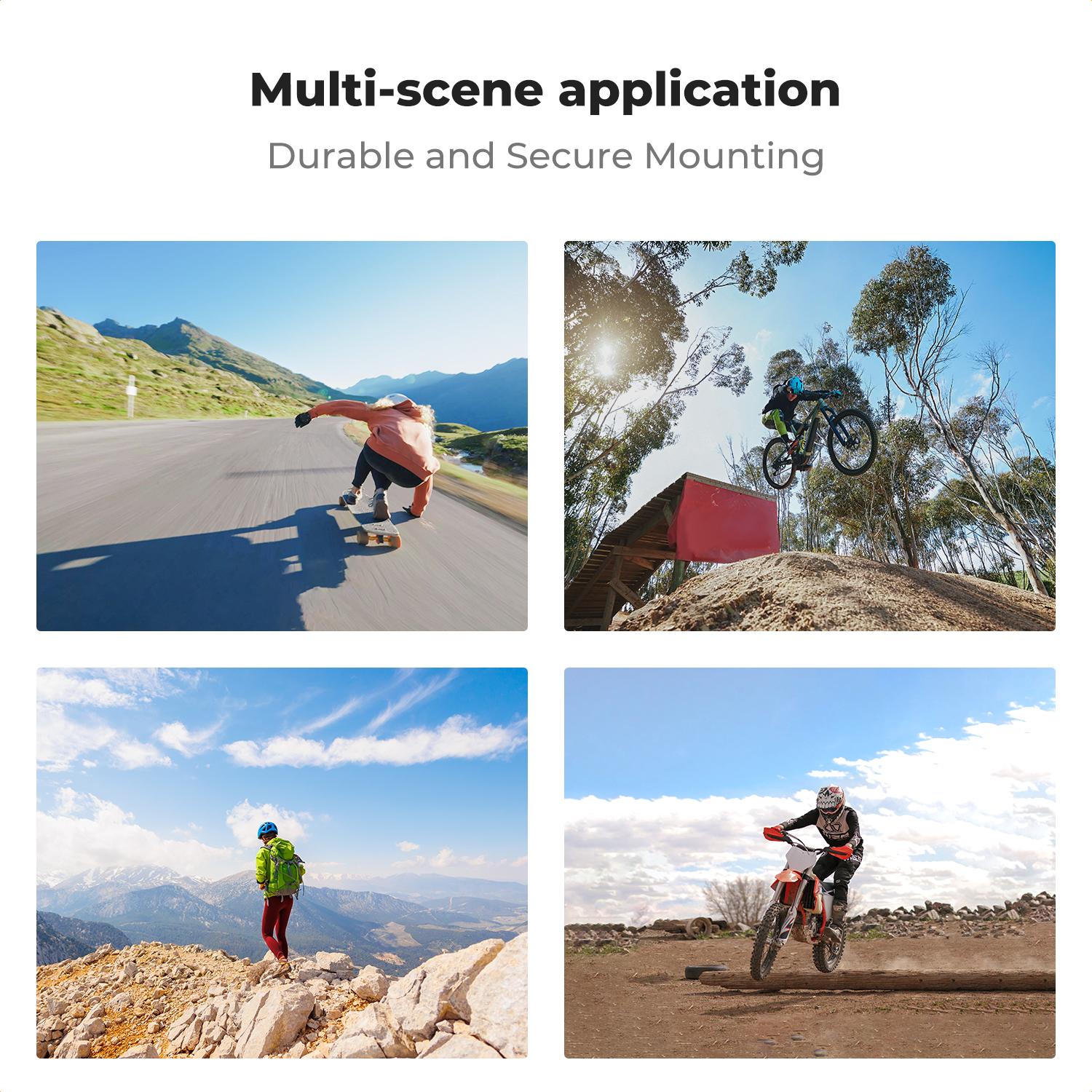 【K&F CONCEPT】 ND Filter Set Compatible with GoPro Black, 6 Pack (CPL/ND8/16/32/64/1000) Hero 9/10/11/12 Action Camera Accessory Neutral Density Polarizer Filter Kit