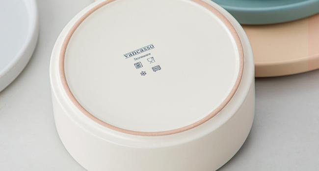 Vancasso Venus 12-Pc Home Cutlery Minimalist Modern Design Tableware with Vertical Edges Dish and Matte Finish Kitchenware Containers Dinnerware Service Set Vancasso Venus 12-Pc Home Cutlery Minimalist Modern Design Tableware with Vertical Edges Dish and Matte Finish Kitchenware Containers Dinnerware Service Set