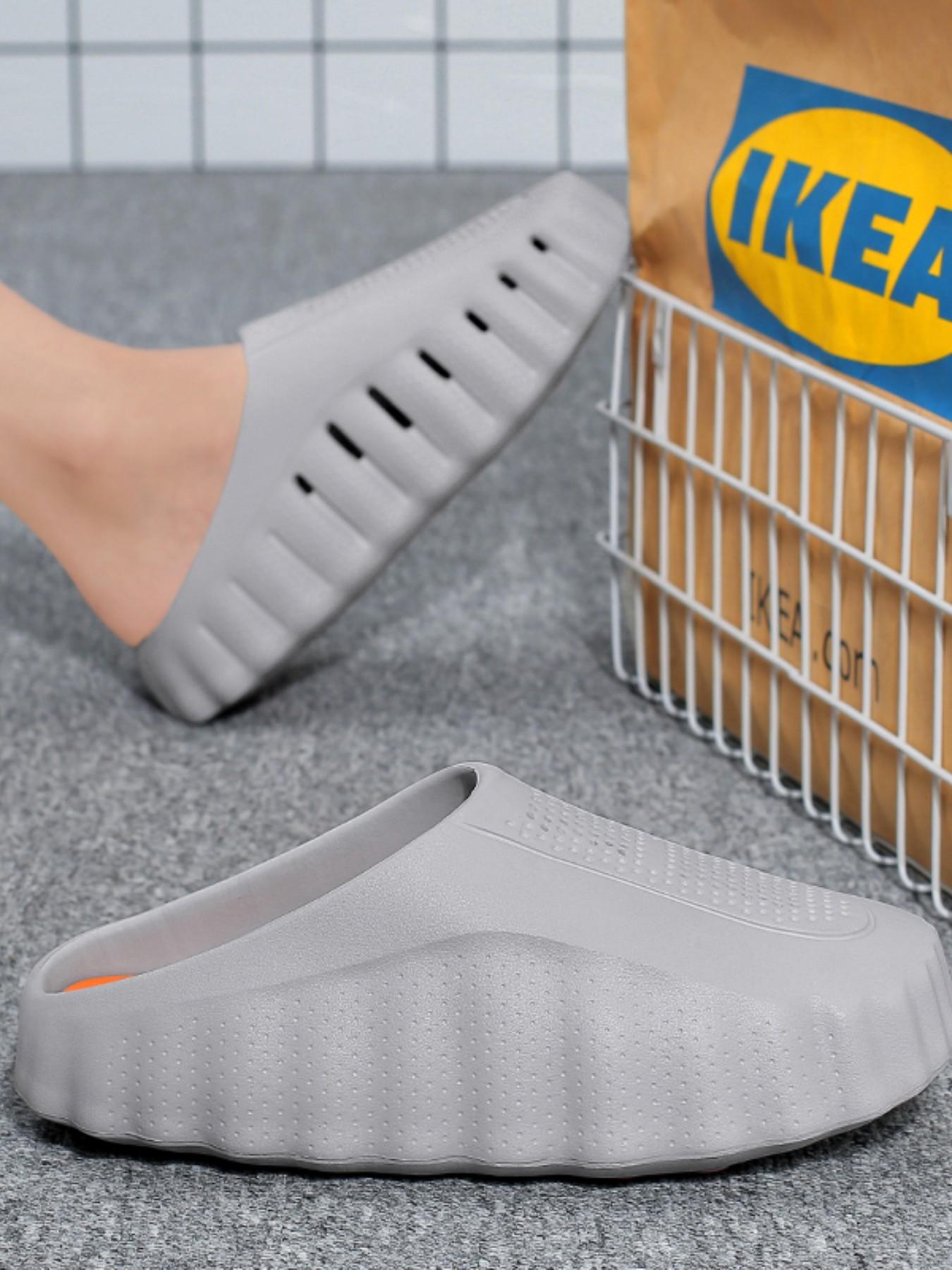 2026 Style Massage Slippers, Couples' Comfortable Soft Outdoor Sports Shoes, Men's Toe-Over Slippers, All Seasons Eva Material