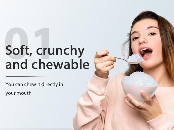 Antarctic Star Nugget Ice Maker,44 Lbs/24H,Countertop Ice Maker with Soft Chewable Ice,OneClick Operation,Make ice in 15mins,Auto-Cleaning, Self Dispensing ice Pellet ,Ice Full Indicator,Selfcleaning,For Home/Kitchen/Office/Party/Bar