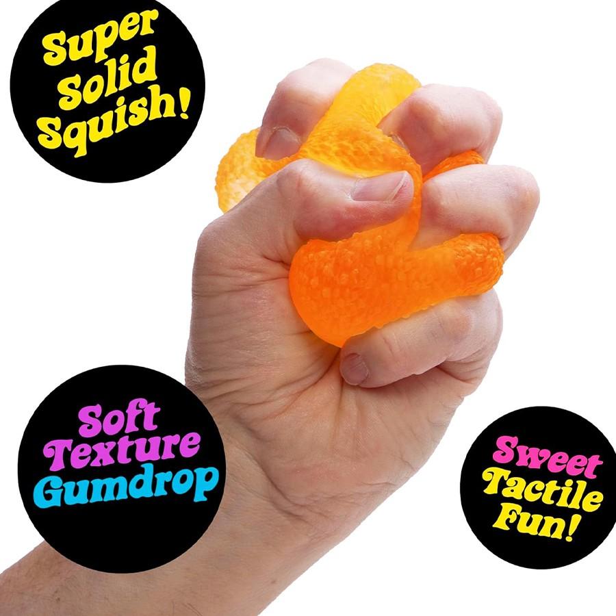 Soft and Squeezable Toys for Kids and Adults | Ultra-Durable Squishy Toys, Sensory Stress Relief, Birthday & Party Gifts, Desk Accessories, Mixed Colors, TPR Material