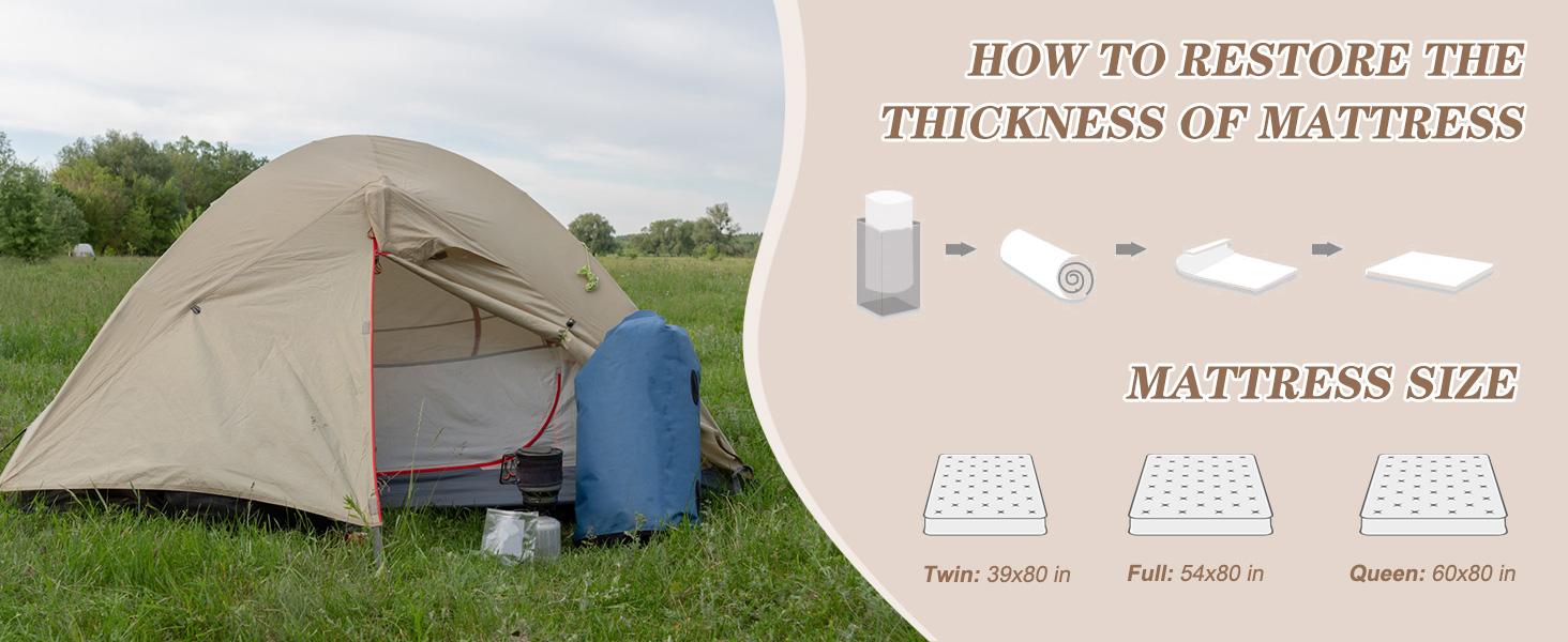 DoCred Japanese Floor Mattress Futon Mattress Foldable Floor Bed Mattress, Roll Up Mattress Tatami Mat, Thick Sleeping Pad Breathable Floor Lounger Guest Bed for Camping Couch Dormitory Full