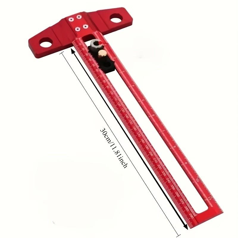 Woodworking Ruler for Architects, Precision Marking Tool for Woodworking, Layout and Measurement, Craftsmanship Tool, Woodworking Drafting Ruler