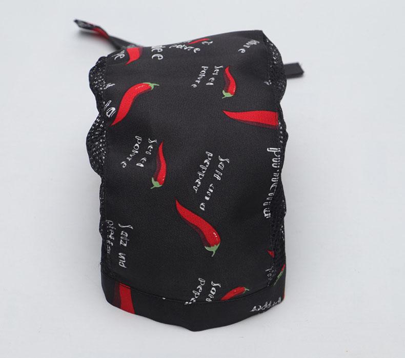 Breathable mesh Cook Hat 3pcs Chef Hat Food service Kitchen Work Cap Hotel Restaurant Canteen Bakery Baker Household Cooking Cap