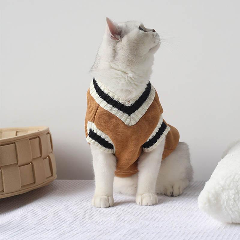 Cat Dog Sweater Pullover Winter Pet Clothes for Small Dogs Cat Vest Puppy Jacket Pet Cat Clothing Kitty Costume Ubranka Dla Psa Cat Dog Sweater Pullover Winter Pet Clothes for Small Dogs Cat Vest Puppy Jacket Pet Cat Clothing Kitty Costume Ubranka Dla Psa
